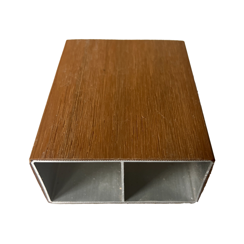 SRL-AL 50*30mm Terase WPC rezistente la apă și ignifuge cu coextrudare durabilă din aluminiu